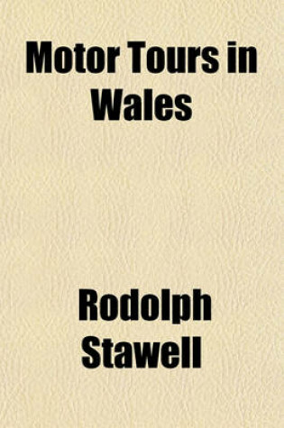 Cover of Motor Tours in Wales