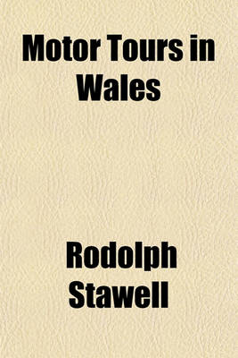 Book cover for Motor Tours in Wales