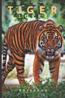 Book cover for Tiger Lovers Notebook