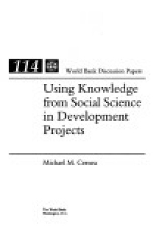 Cover of Using Knowledge from Social Science in Development Projects