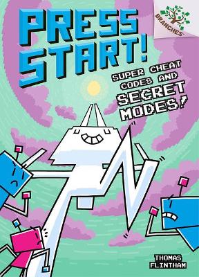 Book cover for Super Cheat Codes and Secret Modes!: A Branches Book (Press Start #11)
