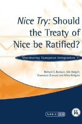 Cover of Nice Try: Should the Treaty of Nice be Ratified?