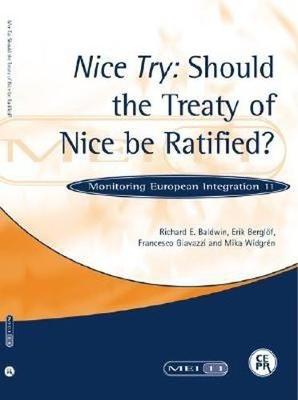 Book cover for Nice Try: Should the Treaty of Nice be Ratified?