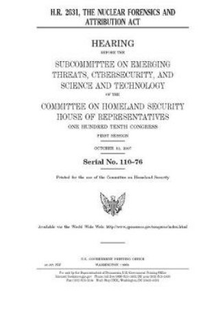 Cover of H.R. 2631