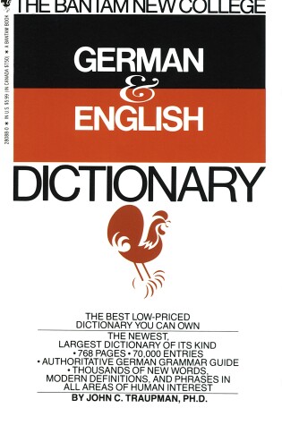 Cover of The Bantam New College German & English Dictionary