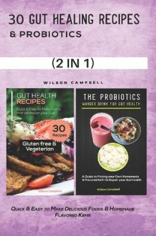 Cover of 30 Gut Healing Recipes & Probiotics