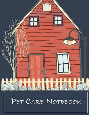 Book cover for Pet Care Notebook