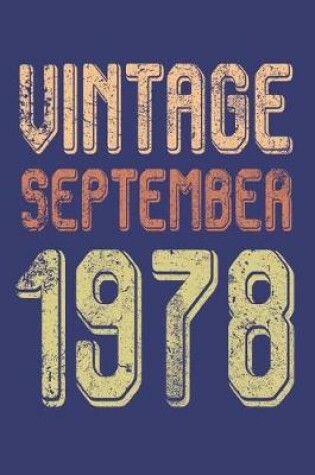 Cover of Vintage September 1978