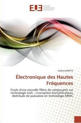 Cover of Electronique des hautes frequences