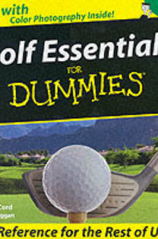Cover of Golf Essentials for Dummies