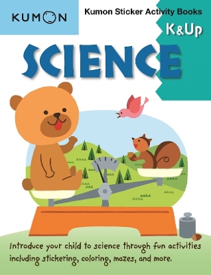 Book cover for Kumon Sticker Activity Books: Science K & Up