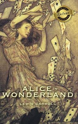 Book cover for Alice in Wonderland (Deluxe Library Edition) (Illustrated)