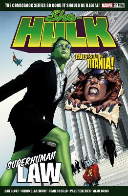 Book cover for Marvel Select She Hulk: Superhuman Law