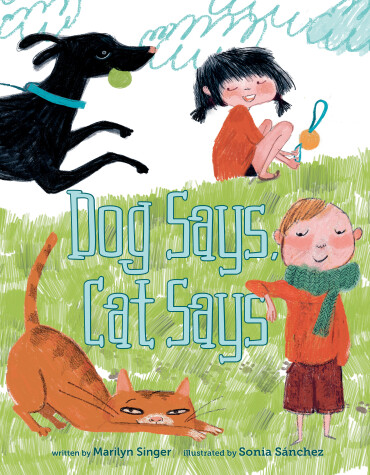 Book cover for Dog Says, Cat Says