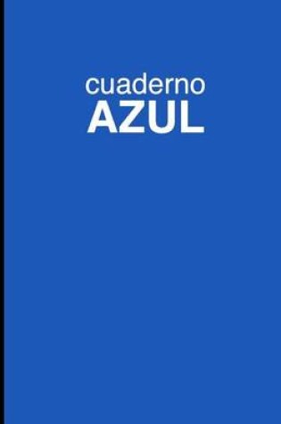 Cover of Cuaderno Azul