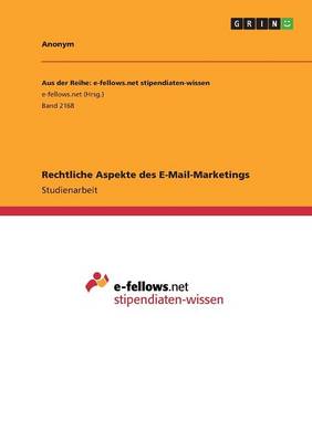 Book cover for Rechtliche Aspekte des E-Mail-Marketings