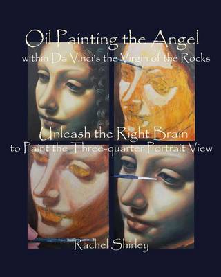 Book cover for Oil Painting the Angel within Da Vinci's the Virgin of the Rocks