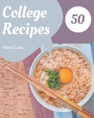 Book cover for 50 College Recipes