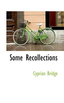 Book cover for Some Recollections