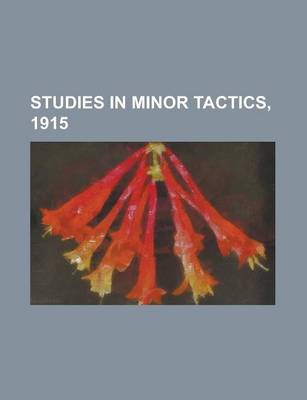 Book cover for Studies in Minor Tactics, 1915