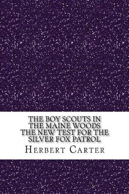 Book cover for The Boy Scouts in the Maine Woods the New Test for the Silver Fox Patrol