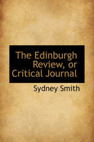 Cover of The Edinburgh Review, or Critical Journal