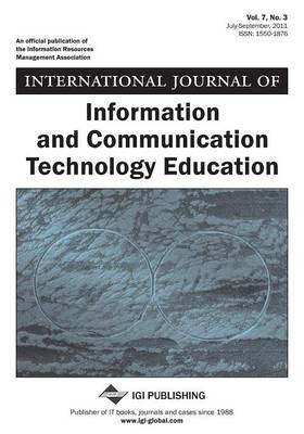 Cover of International Journal of Information and Communication Technology Education