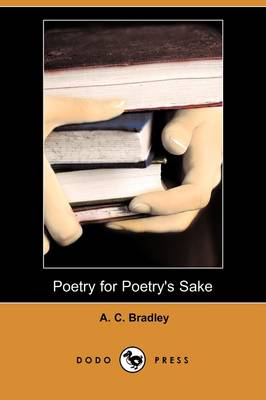 Book cover for Poetry for Poetry's Sake (Dodo Press)