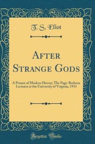 Cover of After Strange Gods