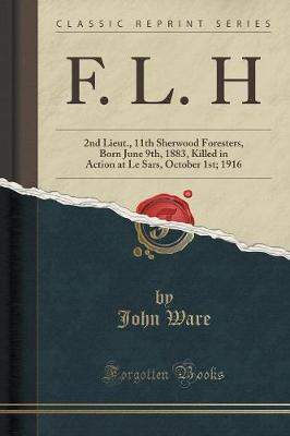 Book cover for F. L. H