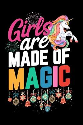 Book cover for Girls are made of magic