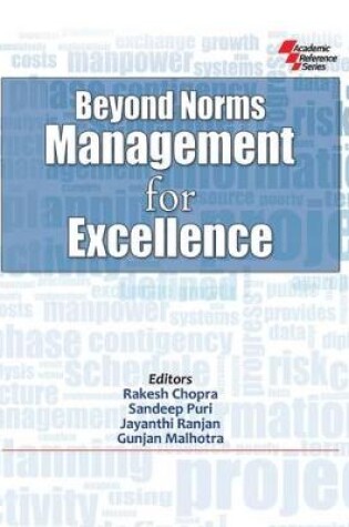 Cover of Beyond Norms Management for Excellence