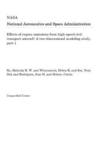 Cover of Effects of Engine Emissions from High-Speed Civil Transport Aircraft