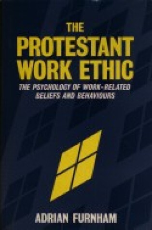 Cover of The Protestant Work Ethic