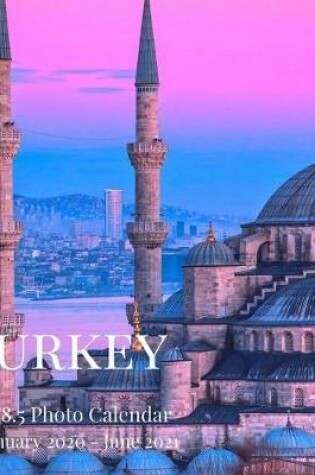 Cover of Turkey 8.5 X 8.5 Photo Calendar January 2020 - June 2021