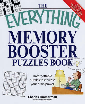 Book cover for The "Everything" Memory Booster Puzzles Book