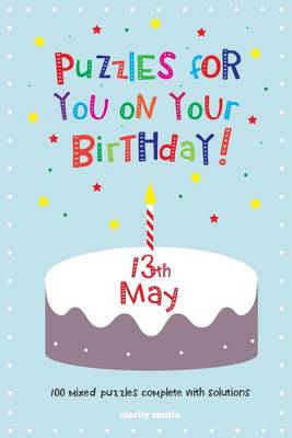 Book cover for Puzzles for you on your Birthday - 13th May