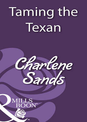 Book cover for Taming the Texan
