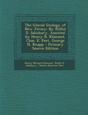 Book cover for The Glacial Geology of New Jersey