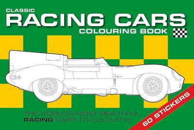 Book cover for The Classic Car Colouring Book