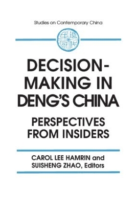 Book cover for Decision-making in Deng's China