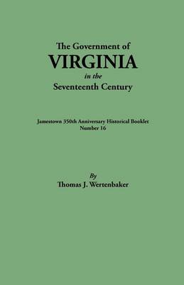 Book cover for Government of Virginia in the 17th Century