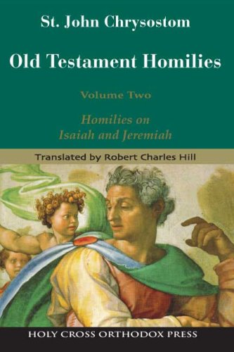 Book cover for Old Testament Holmilies Vol 2 - Homilies on Isaiah and Jeremiah