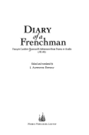 Cover of Diary of a Frenchman