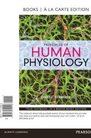 Cover of Principles of Human Physiology, Books a la Carte Edition