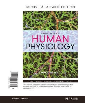 Book cover for Principles of Human Physiology, Books a la Carte Edition