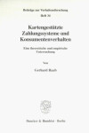 Book cover for Kartengestutzte Zahlungssysteme Und Konsumentenverhalten