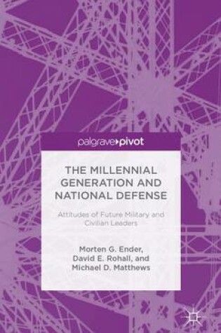 Cover of The Millennial Generation and National Defense