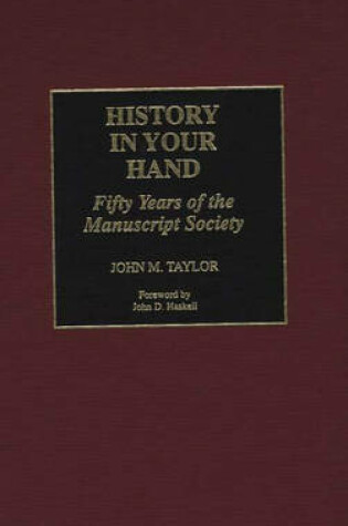 Cover of History in Your Hand