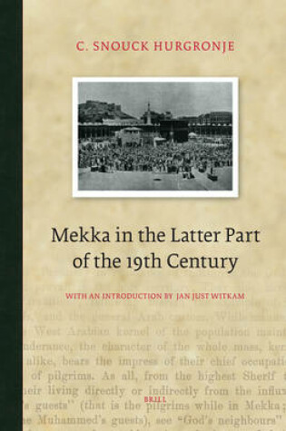 Cover of Mekka in the Latter Part of the 19th Century